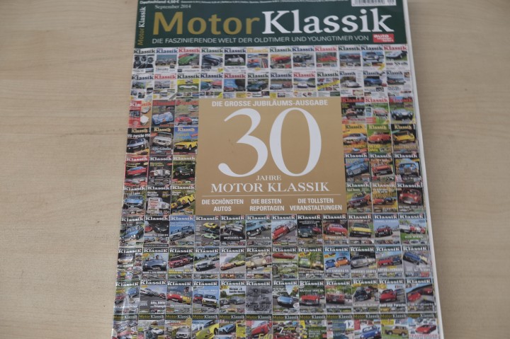 Deckblatt Motor Klassik (09/2014)